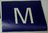 Letra libranza Martes "M" - 1 pack con 3 letras M