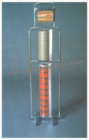 Portabobina vertical para 3 bobinas hasta 16-35-70 cms.