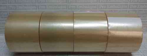 Cinta adhesiva PVC en  75 mm. ancho x 66 mts.