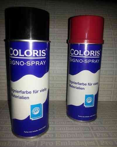 Spray / Aerosol Coloris-1 NEGRO 400 ml.