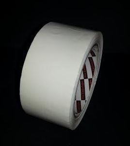 6 rollos Polipro blanco 66x50 mm. adh. solvente