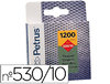 Grapas Petrus 530/10 - caja 1.200 unidades