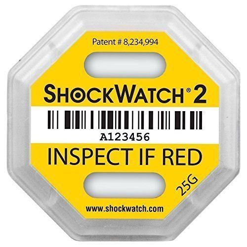 SHOCKWATCH 2 25G - Indicador de golpe - amarillo