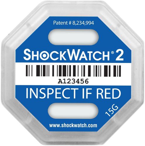 SHOCKWATCH 2 15G - Indicador de golpe - azul oscuro