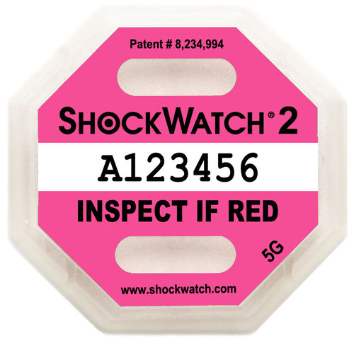 SHOCKWATCH 2   5G - Indicador de golpe - rosa